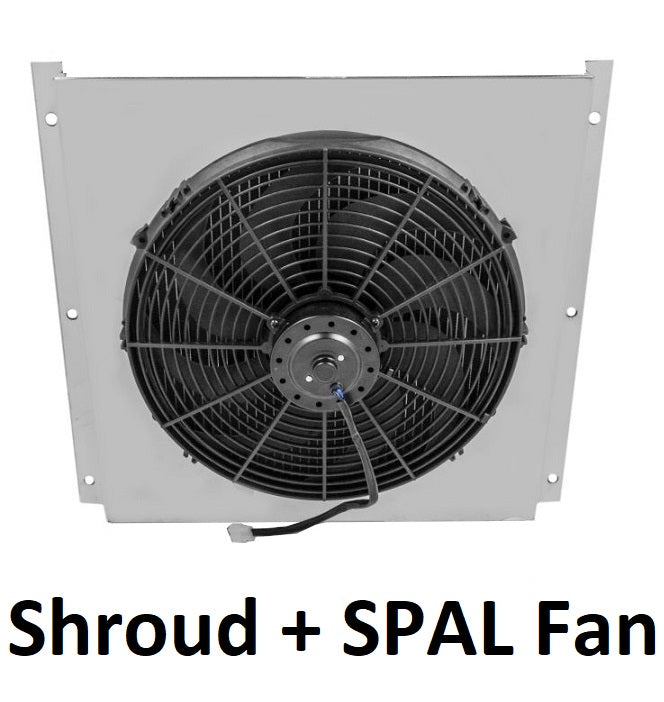 4754FS16C Shroud + SPAL-2049 <br> High Performance Fan
