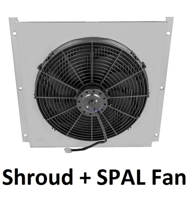 5100FS16 Shroud + SPAL-2049 <br> High Performance Fan
