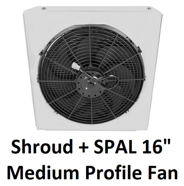 521FS16 Shroud + SPAL-1516 <br> Medium Profile Fan