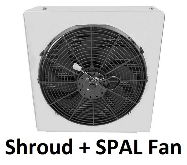 522FS16 Shroud + SPAL-2049 <br> High Performance Fan