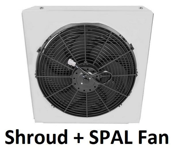 522FS16 Shroud + SPAL-2049 <br> High Performance Fan