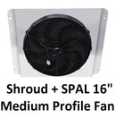 5456-6FS16C Shroud + SPAL-1516 <br> Medium Profile Fan