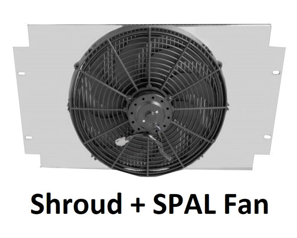 1919FS16 Shroud + SPAL-2049 <br> HIgh Performance Fan
