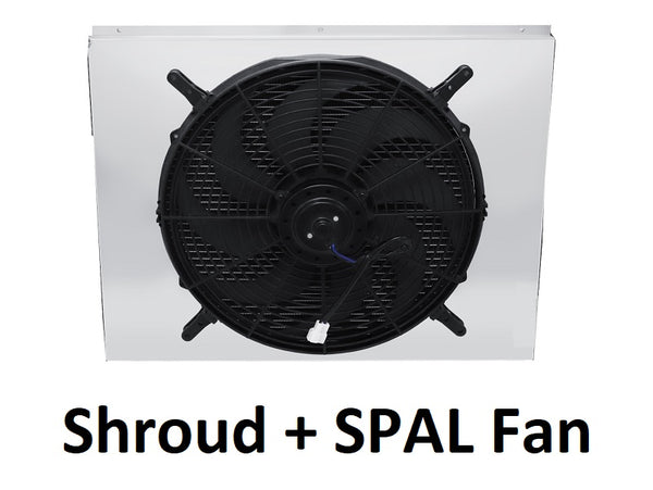 615FS16C Shroud + SPAL-2049 <br> High Performance Fan