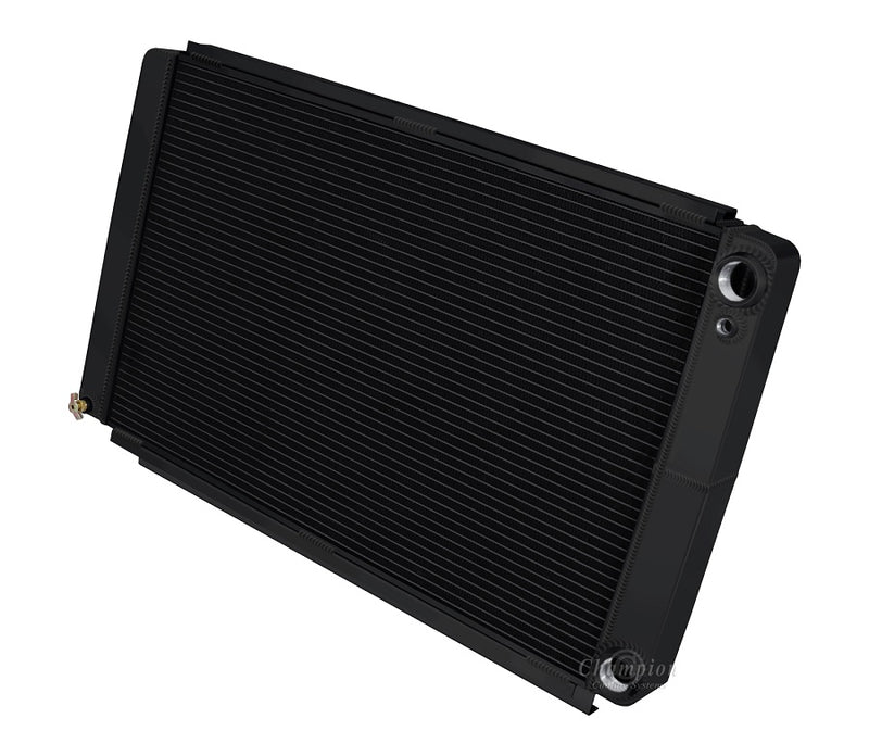 CC6165DP-BLK 3 Row Dual Pass Black