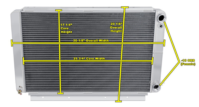 CC6165DP 3 Row Dual Pass