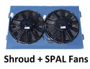 800FS11 Shroud + SPAL-1500x2 <br> Medium Profile Fans