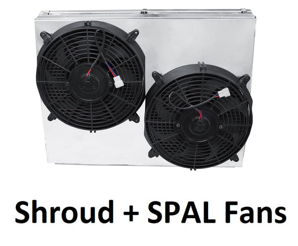 6361FS11C Shroud + SPAL-1500x2 <br> Medium Profile Fans