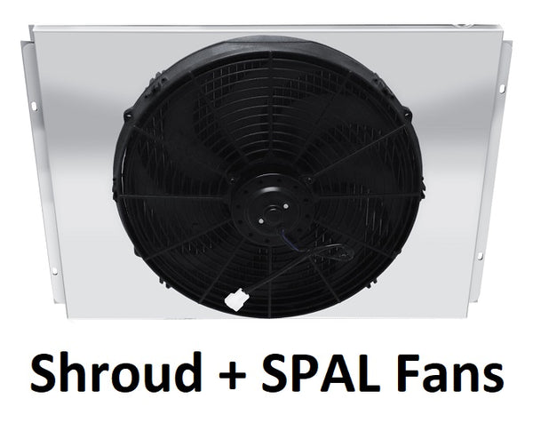 65GLFS16C Shroud +SPAL-2049 <br> High Performance Fan