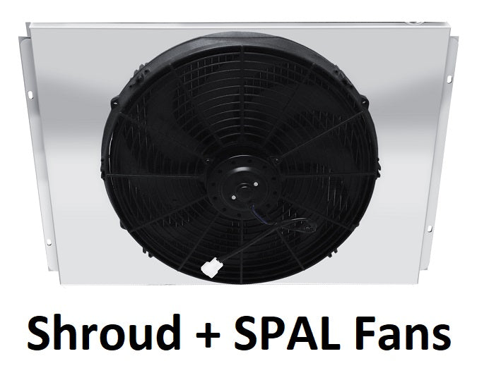 65GLFS16C Shroud +SPAL-2049 <br> High Performance Fan