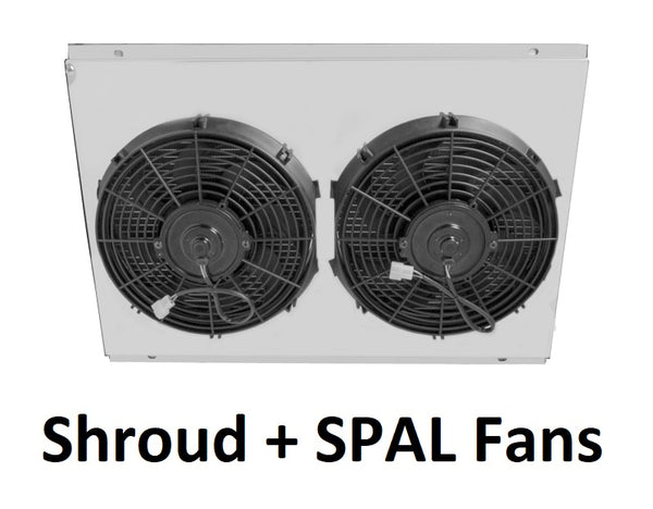 367FS12 Shroud + SPAL-1522x2 <br> Medium Profile Fans