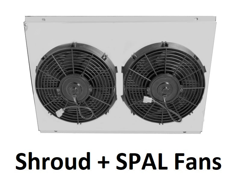 367FS12 Shroud + SPAL-1522x2 <br> Medium Profile Fans