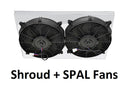 829FS11 Shroud + SPAL-1500x2 <br> Medium Profile Fans