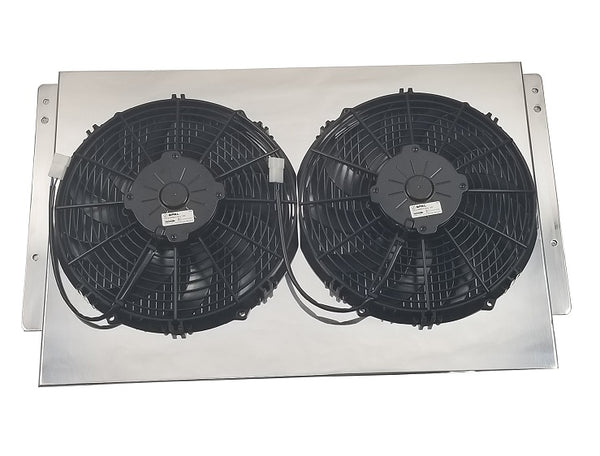 1638FS12 Shroud + SPAL-1522x2 <br> Medium Profile Fans