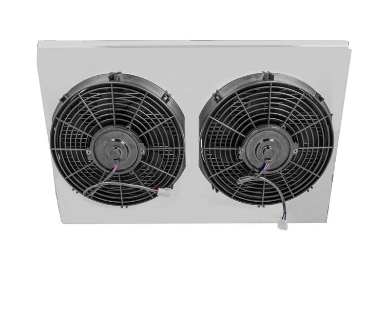 951FS12 Shroud + SPAL- 1522x2 <br> Medium Profile Fans