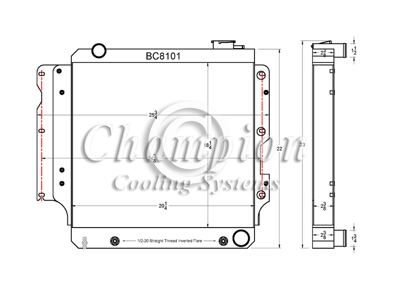 BC8101-8101FS16 Bar & Plate Combo