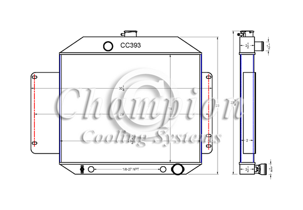 CC393 3 Row for L6's