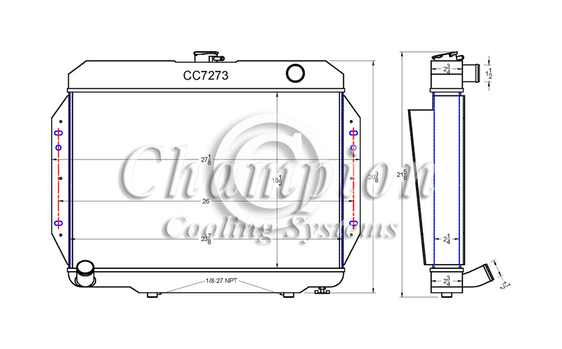 CC7273-7273FS11CSP 3 Row Combo
