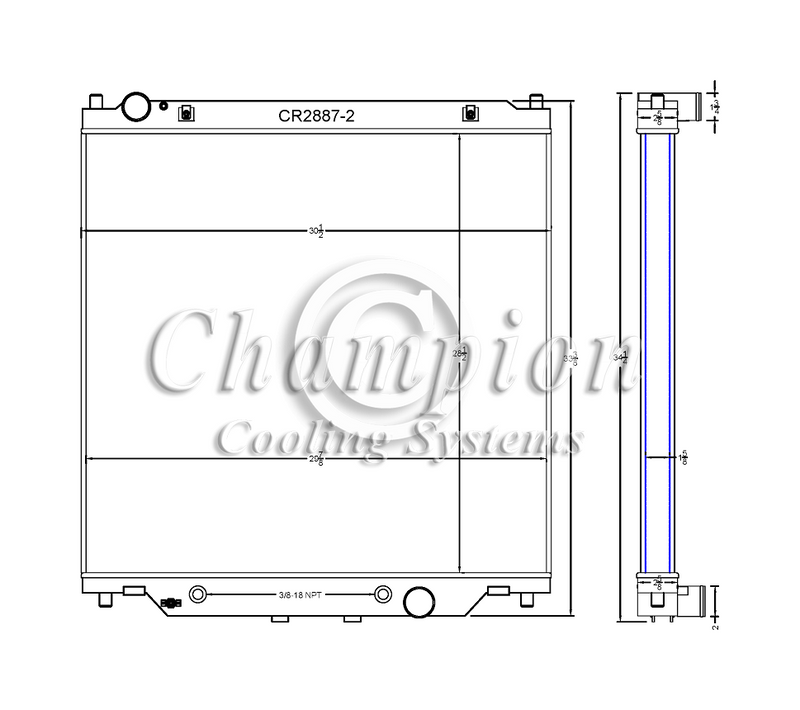 CR2887-2  Fits: 5.4L, 6.0L, 6.8L