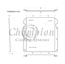 CC3940CH-3940FS16C 3 Row Combo V8