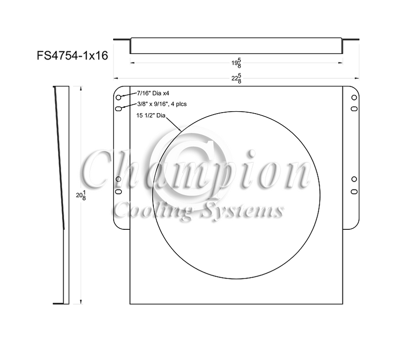 CC4754-4754FS16C 3 Row Combo