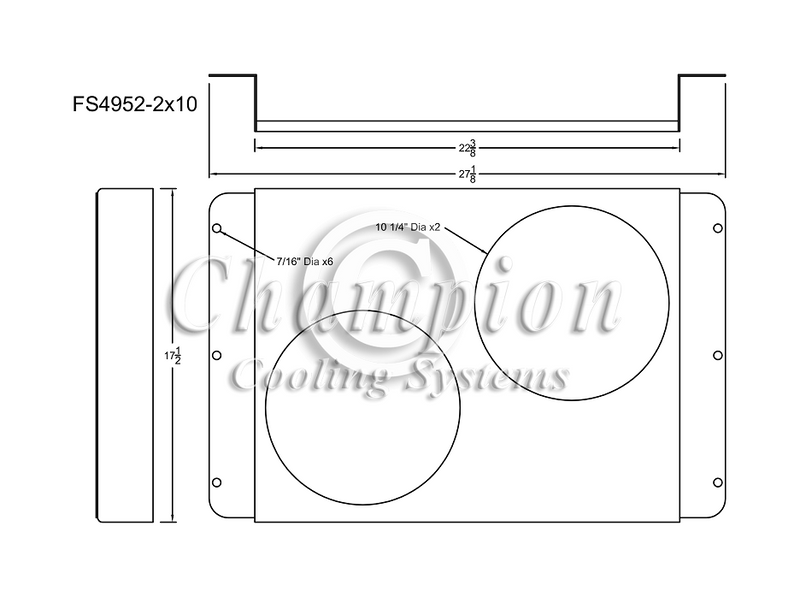 CC4952-4952FS10CSP 3 Row Combo