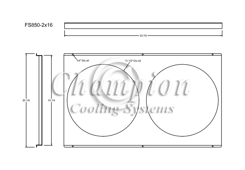 CC850-850FS16C 3 Row Combo Diesel