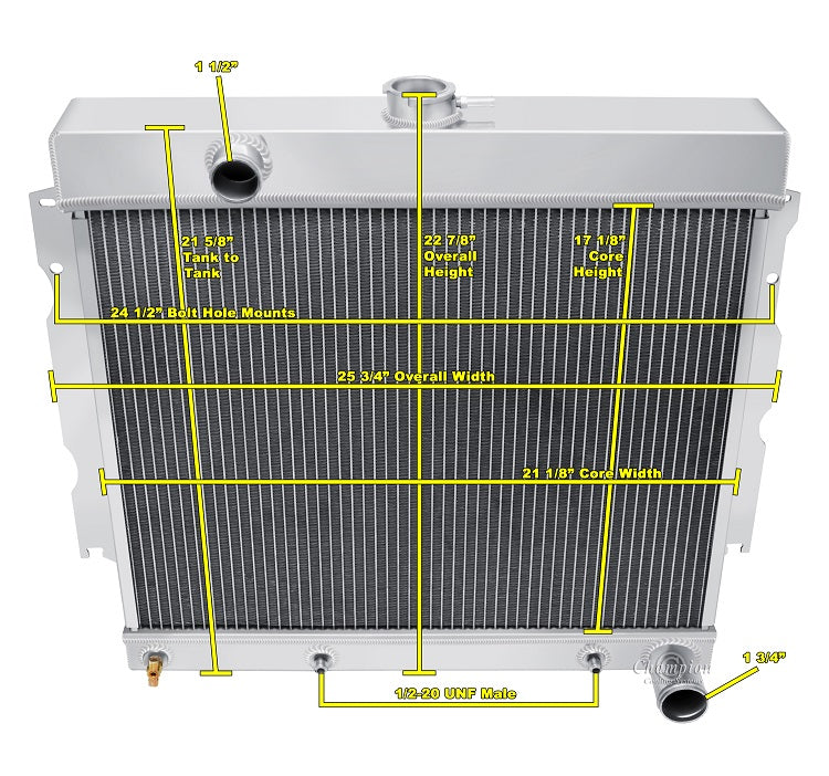 CC1635LP 3 Row Outlet Passenger Side
