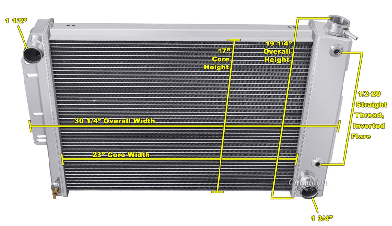 MC370-370MCFS16F 4 Row 23" core
