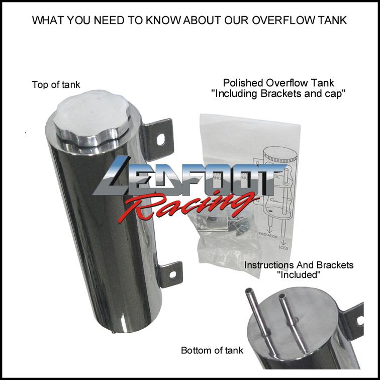3x9 Polished Overflow Tank