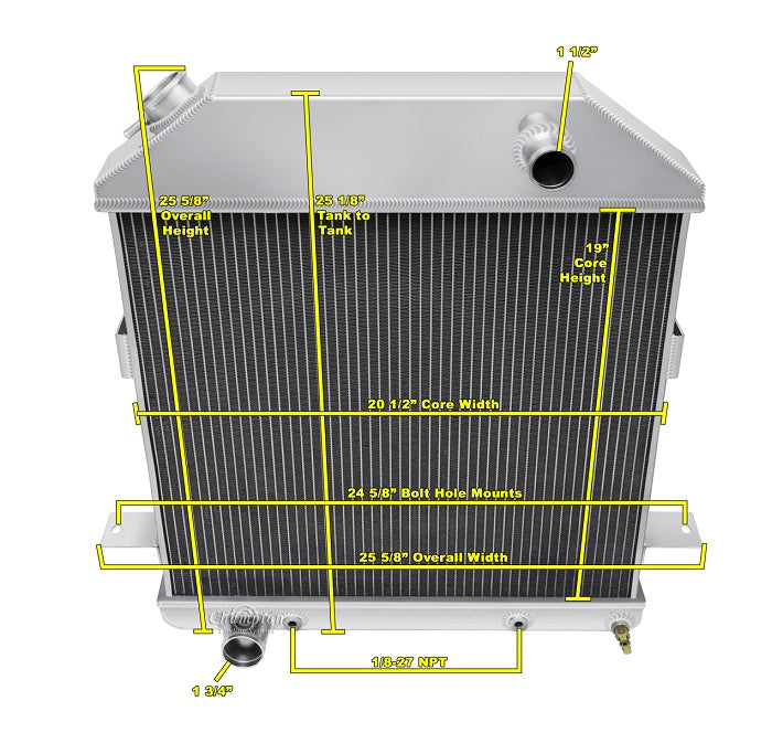 MC4001FD 4 Row Ford Motors