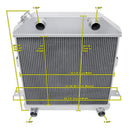 CC4001FH 3 Row Flat Head Motors