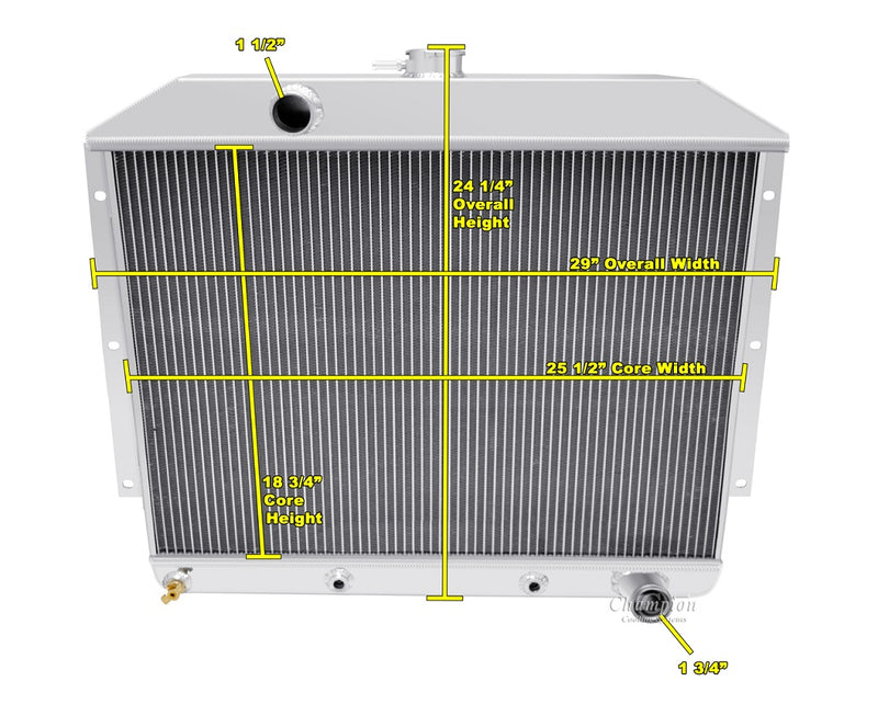 CC4951CH 3 Row Chevy Motors