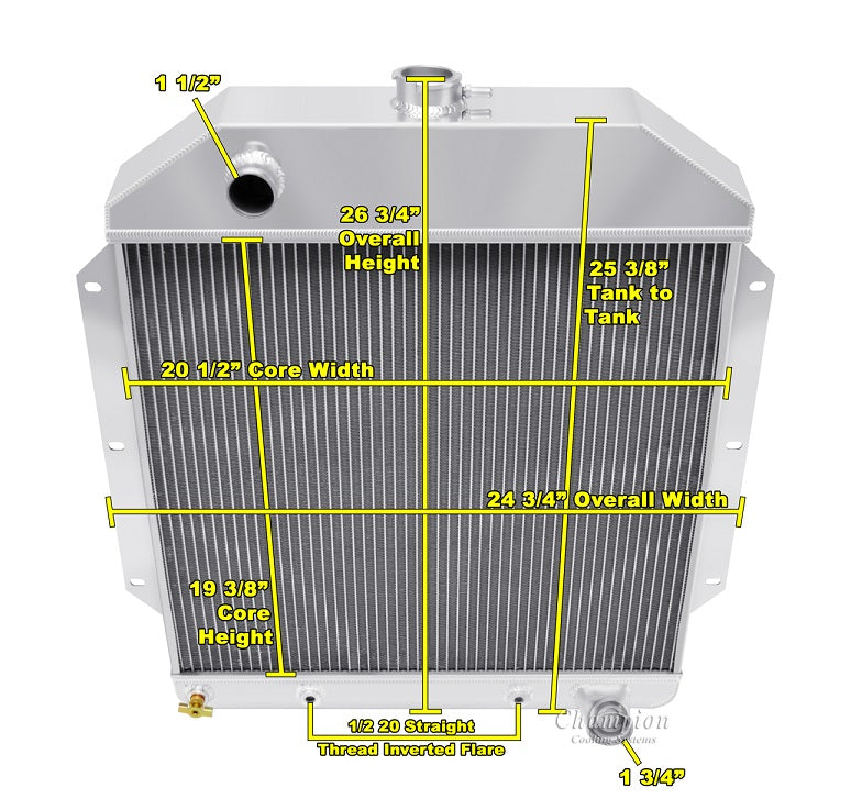 CC49CH-49FS16 3 Row Combo Chevy Engines