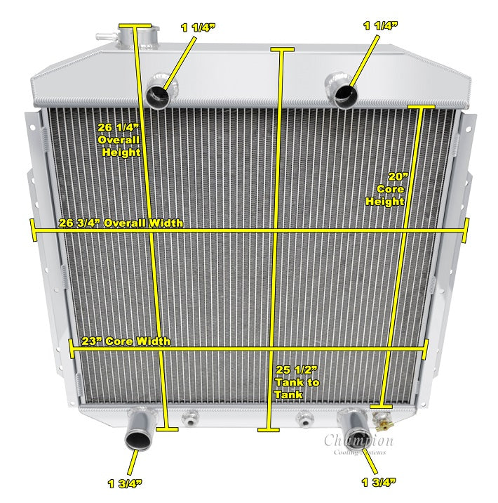 CC5356FH-5356FS16 3 Row for Flat Head