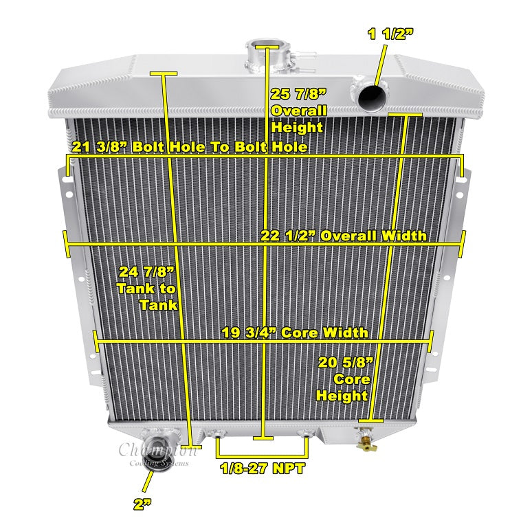 MC5456HD 4 Row 2" Outlet