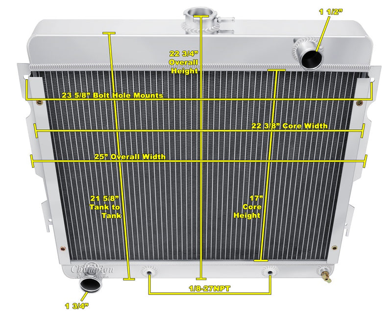 CC7072B-7072FS16SP 3 Row Combo