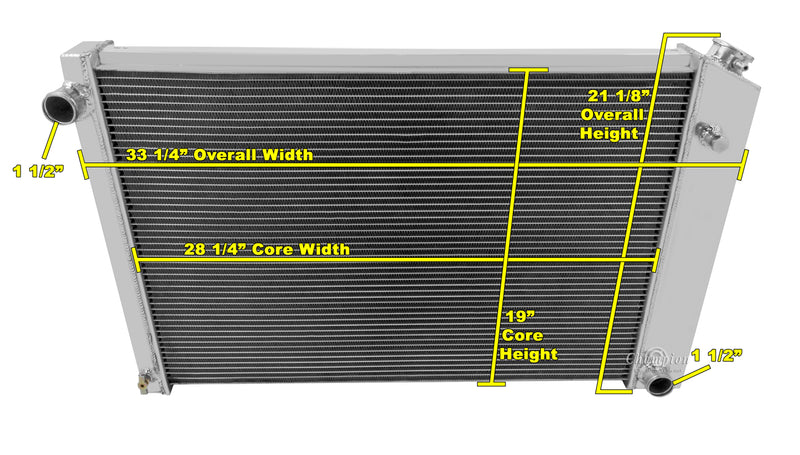 CC716-M 3 Row Manual 19" Tall Core