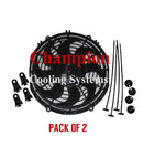 12" Electric Cooling Fans (2-pack)