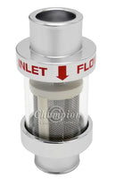 Inline Coolant Filter (Chrome)