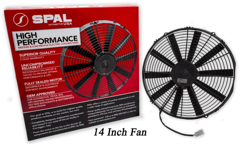 SPAL-0385 Low Profile 14" Fan