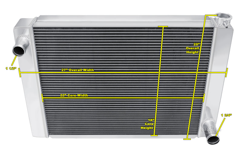 UN22-CH 3 Row Chevy Configuration